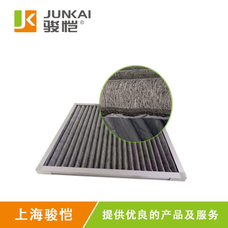 JCC 工业用板式折叠夹碳布除味过滤器